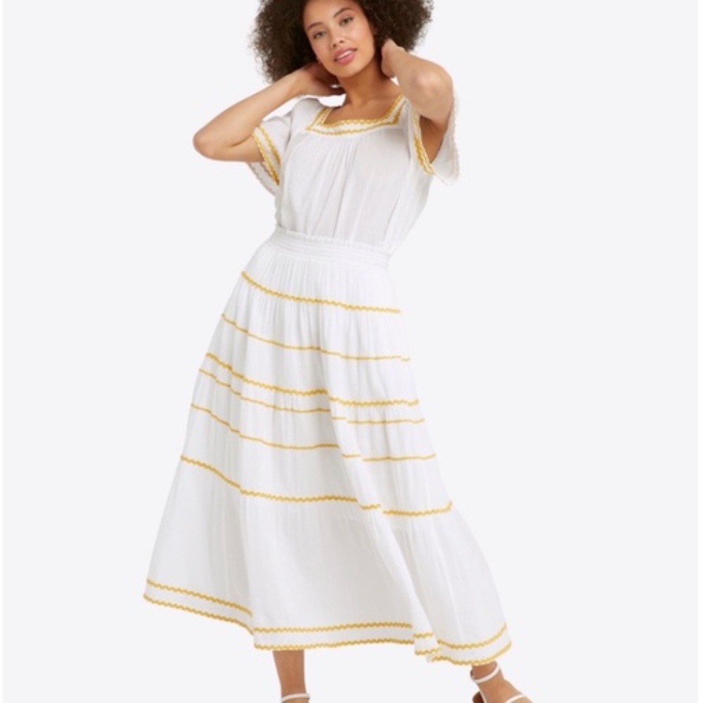 White Maxi Skirt and Top